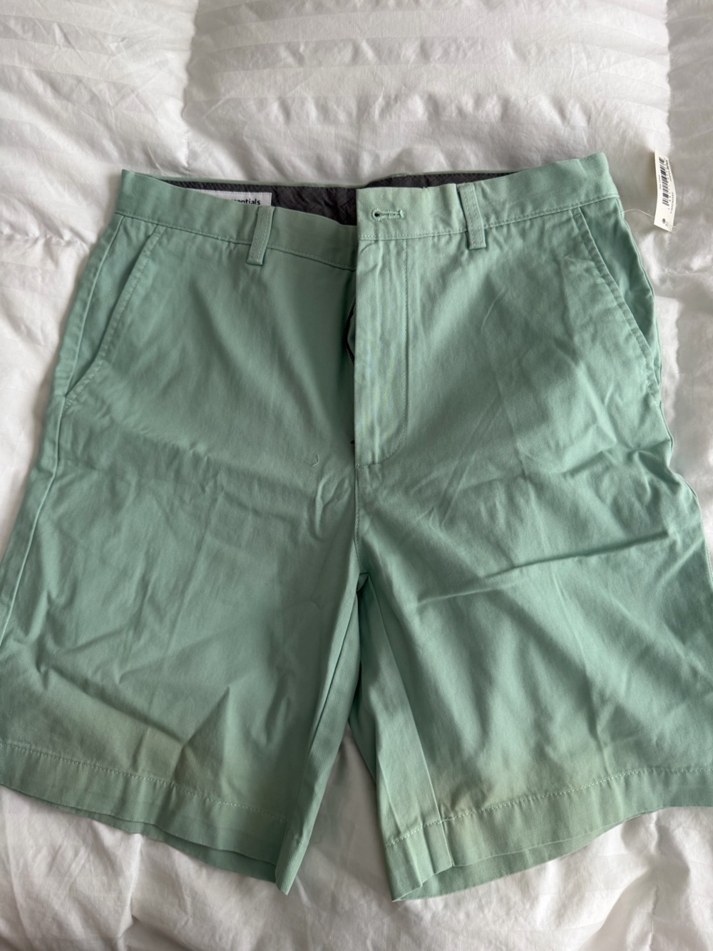 Amazon Essentials Mint Green Men’s Chino Shorts